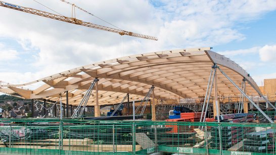 [Translate to Englisch:] Crossrail Station Abbey Wood