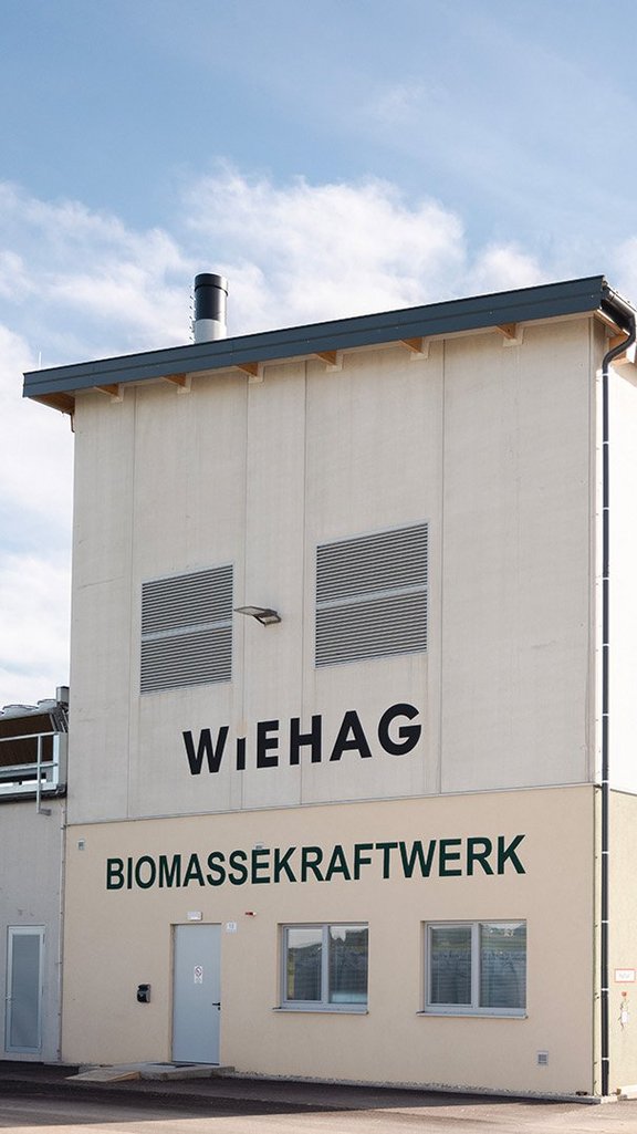 [Translate to Englisch:] WIEHAG Biomassekraftwerk