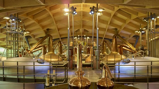 Macallan Whisky Destillerie Innenansicht