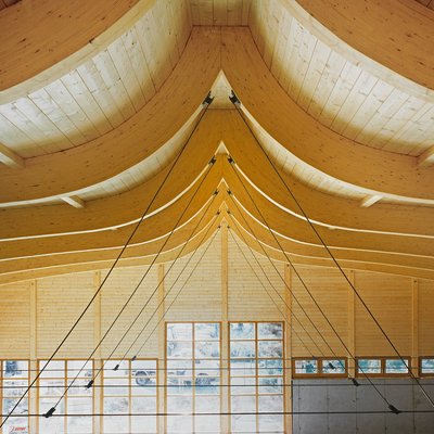 Ruderpavillon Linz Innenansicht