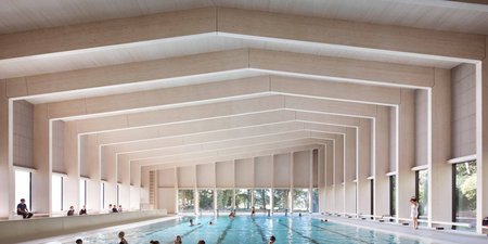 [Translate to Englisch:] Freemen's School Pool Innenansicht