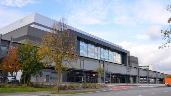[Translate to Englisch:] Audi Güterverkehrszentrum Halle B 