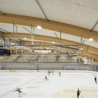 [Translate to English:] Nolhaga Ice Hall