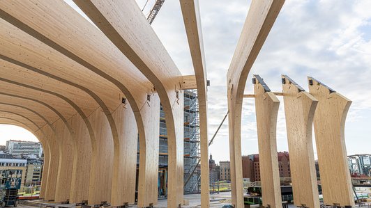 World of Volvo Montage BSH-Konstruktion