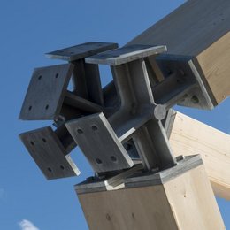 node connection of the Crossrail Station Canary Wharf