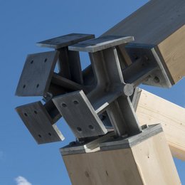 Sonderstahlteil Knoten Crossrail