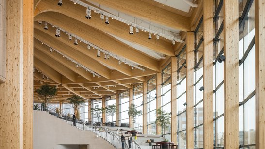 WIEHAG Holzbau World of Volvo