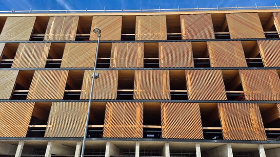 Fassadenelemenet Parkhaus