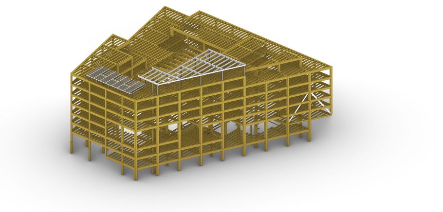 Raiffeisen Landesbank, Zentrale, Oberösterreich, Tragwerk