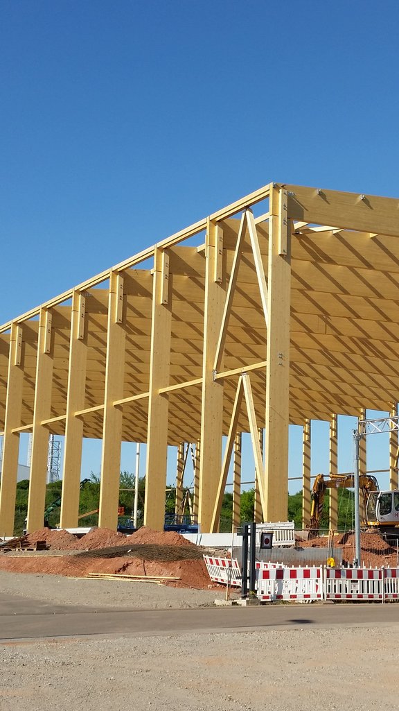 WIEHAG glulam construction