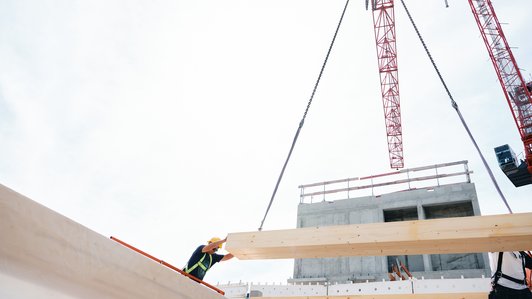 [Translate to Englisch:] Timber Pioneer Frankfurt