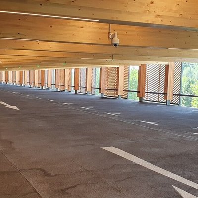 Parkhaus Ingolstadt Außenansicht