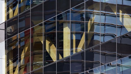 Exterior view of the 25 King Street office building in Brisbane