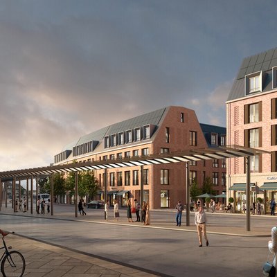 Monheim Mitte Rendering