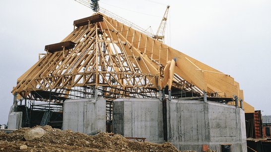 Kirche St. Hedwig Montage BSH