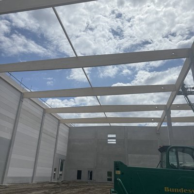 Baustelle Logistikbau