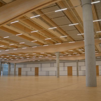 [Translate to Englisch:] Audi Güterverkehrszentrum Halle B 