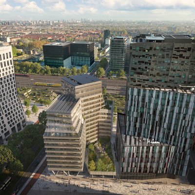 [Translate to Englisch:] Cube House in Amsterdam Zuidas