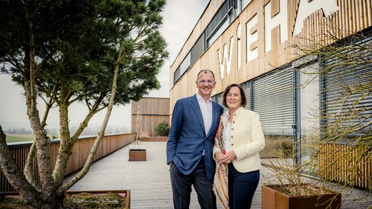 die Eigentümer Erich und Elisabeth Wiesner