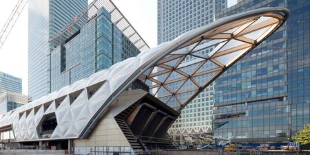 Crossrail Station Canary Wharf 