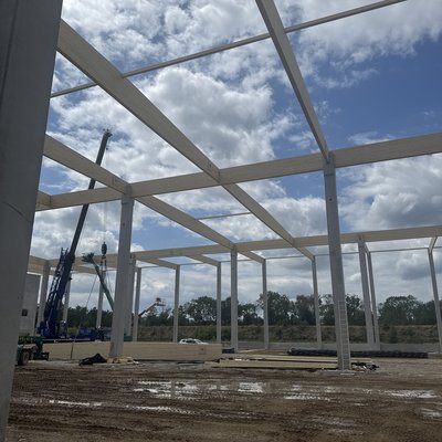 Baustelle Logistikbau