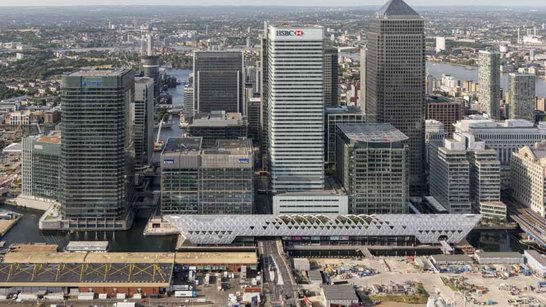 Crossrail Station Canary Wharf 