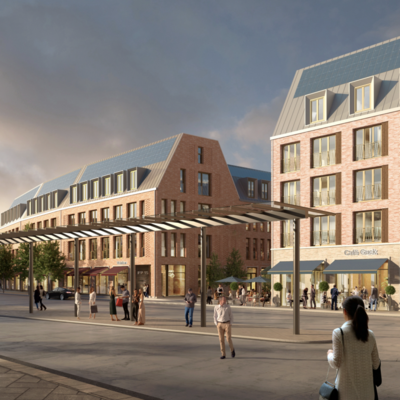 Monheim Mitte Rendering