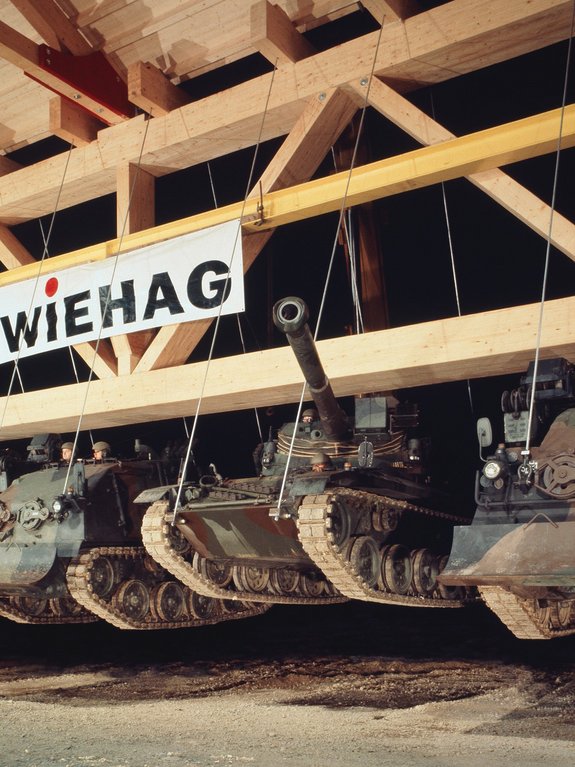 Spezial-Wechselträger, Produktion WIEHAG