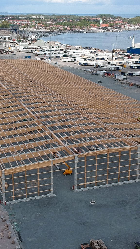 Logistikhalle am Skandinavienkai