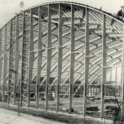 Montage BSH- Tragkonstruktion Klagenfurter Messehalle