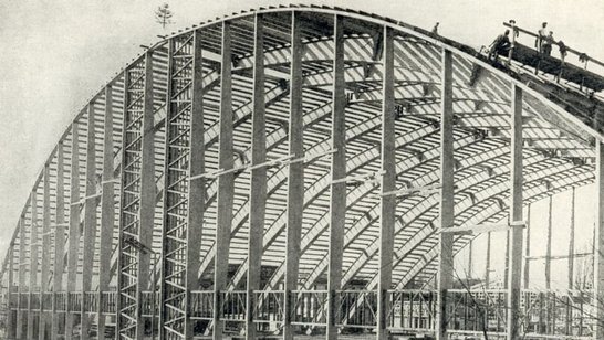 Round arch, assembly, Klagenfurt Assembly round arch, Klagenfurt