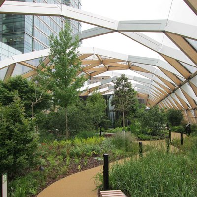 Crossrail Station Canary Wharf 