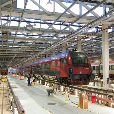 [Translate to Englisch:]   ÖBB Rail-Service-Center Wien
