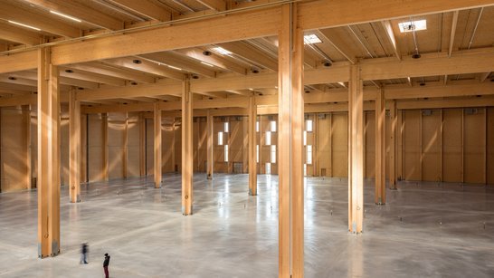 Innenansicht iLogistics Center