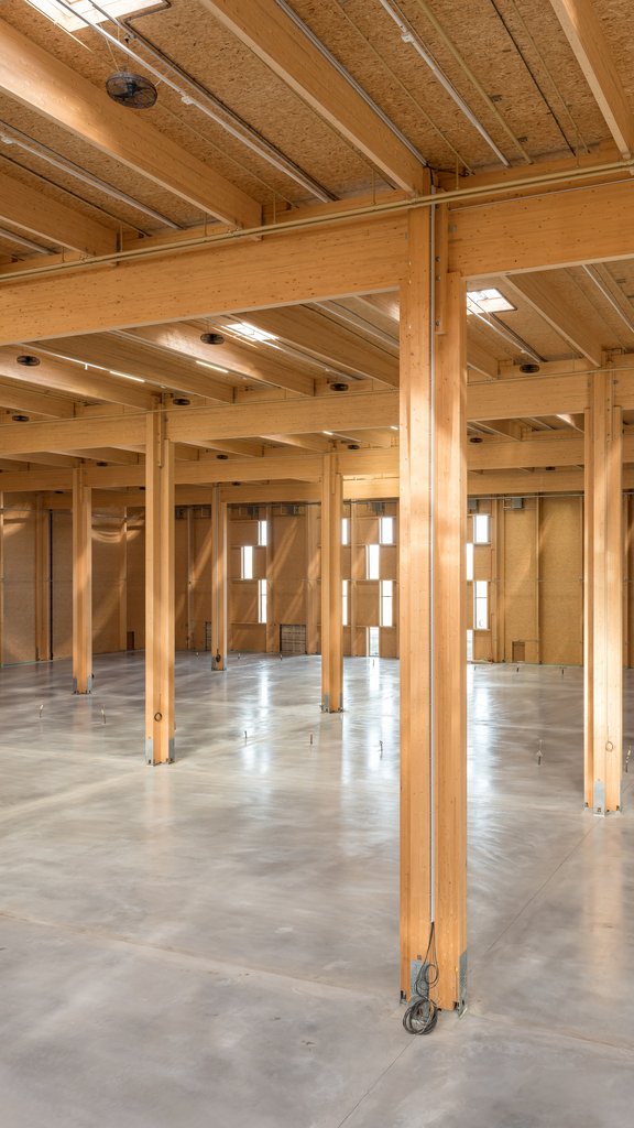 [Translate to English:] Dach, Decke und Wand von WIEHAG