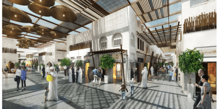 Rendering de neuen Souks in Abu Dhabi