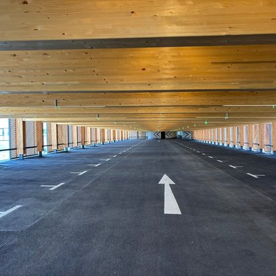 Parkhaus Ingolstadt Außenansicht