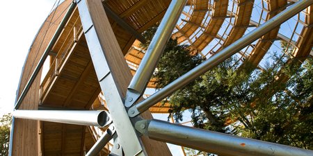 Baumturm Neuschönau Anschlussdetail