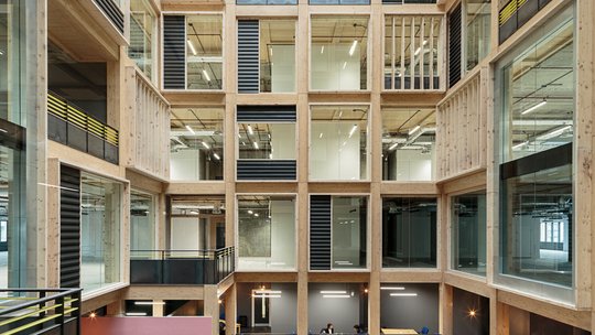 Import Building Brettschichtholz Tragstruktur