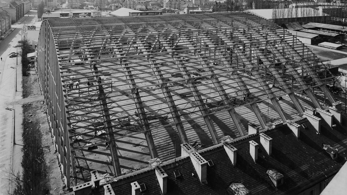 Messehalle Klagenfurt 1966