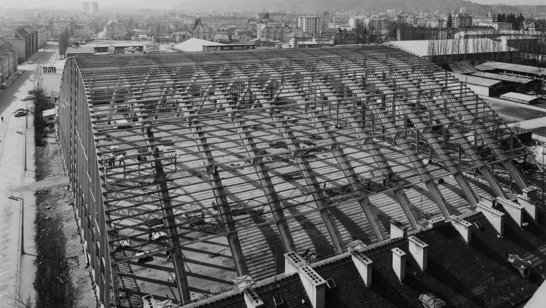 Die Klagenfurter Messehalle Die Klagenfurter Messehalle